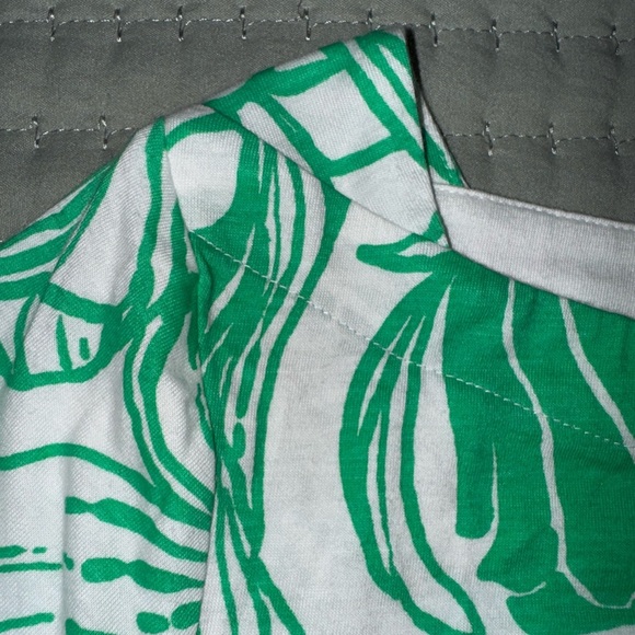 Lilly Pulitzer Lidia 3/4 Sleeve Spearmint Kiss My Tulips oversized XS NWT - Picture 12 of 16